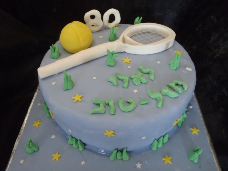 עוגת ליום הולדת טניס